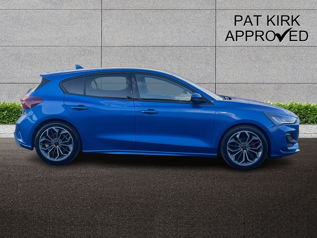 Ford Focus 1.0 Ecoboost Hybrid Mhev St-line X SJ24WRS Blue #3
