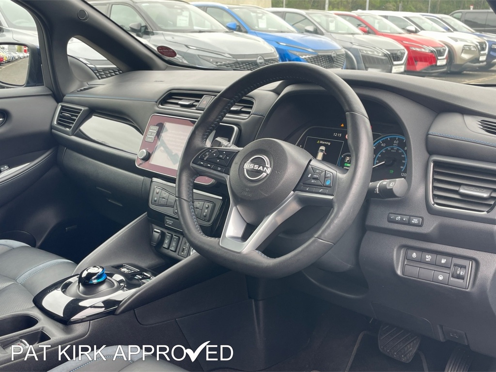 Nissan Leaf 110Kw Tekna 39Kwh LV23JFY Blue #4