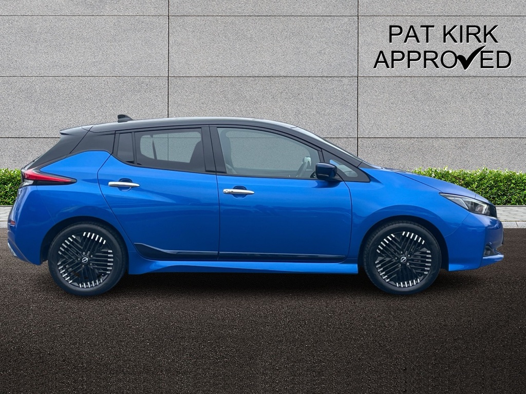 Nissan Leaf 110Kw Tekna 39Kwh LV23JFY Blue #3