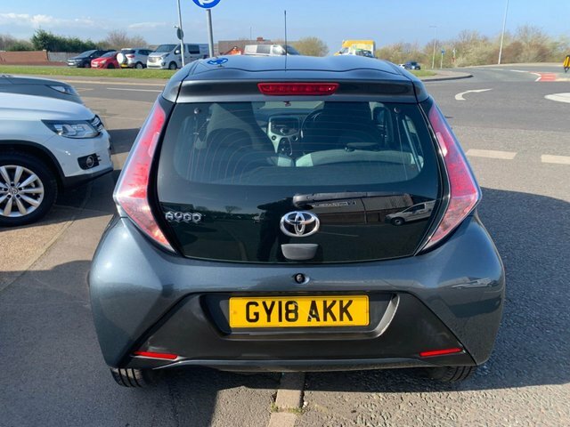 Toyota Aygo 2018 1.0 Vvt-i X-play Hatchback GY18AKK Grey #5