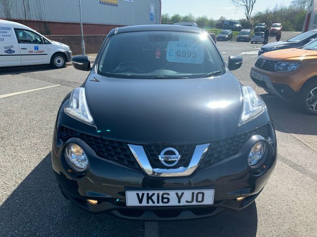 Nissan Juke 2016 1.5 Dci N-connecta Suv Euro VK16YJO Black #2