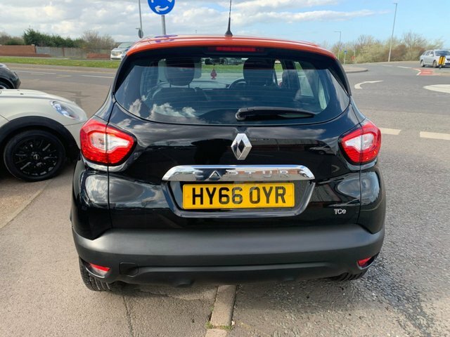 Renault Captur 2016 0.9 Tce Energy Dynamique Nav Suv M HY66OYR Black #5
