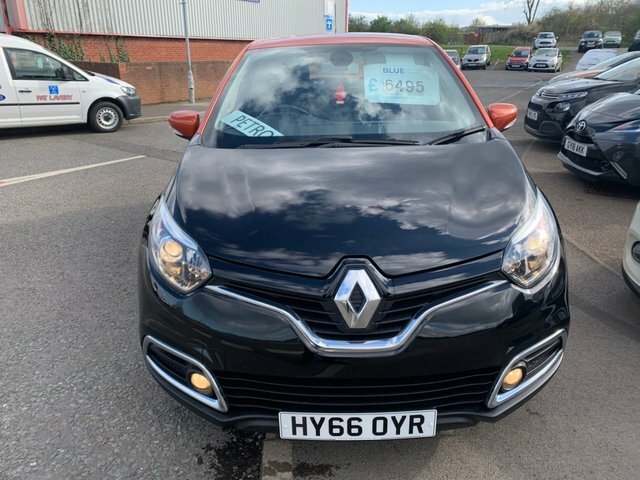 Renault Captur 2016 0.9 Tce Energy Dynamique Nav Suv M HY66OYR Black #2