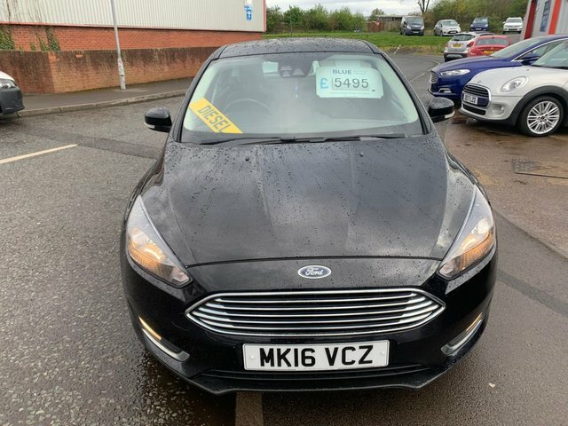 Ford Focus 2016 1.5 Tdci Titanium Hatchback MK16VCZ Black #2