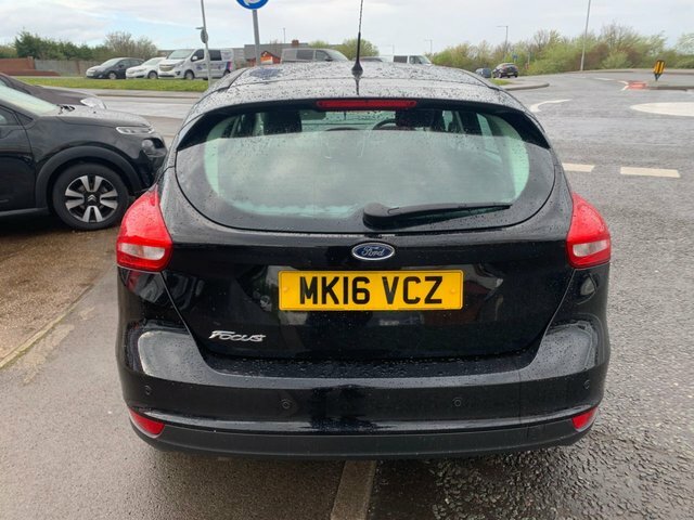 Ford Focus 2016 1.5 Tdci Titanium Hatchback MK16VCZ Black #4