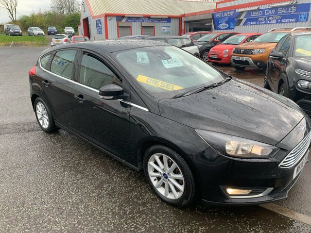 Ford Focus 2016 1.5 Tdci Titanium Hatchback Black