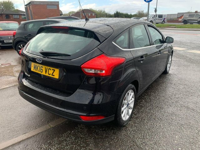 Ford Focus 2016 1.5 Tdci Titanium Hatchback MK16VCZ Black #6