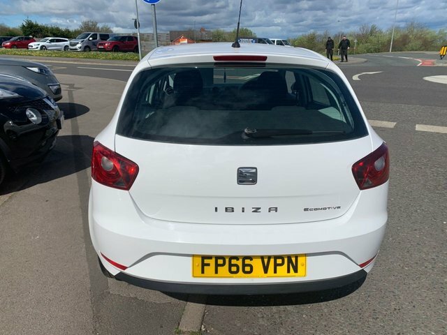 Seat Ibiza 2016 1.4 Tdi Ecomotive S Hatchback Manu White #5