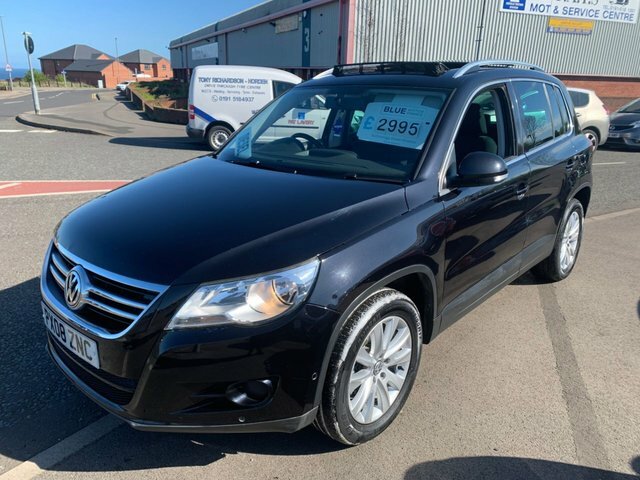Volkswagen Tiguan 2008 2.0 Tdi Se Suv 4Wd Euro 4 Black #3