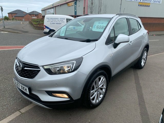 Vauxhall Mokka X 2018 1.4I Turbo Ecotec Active Suv Manua GL67XKH Silver #3