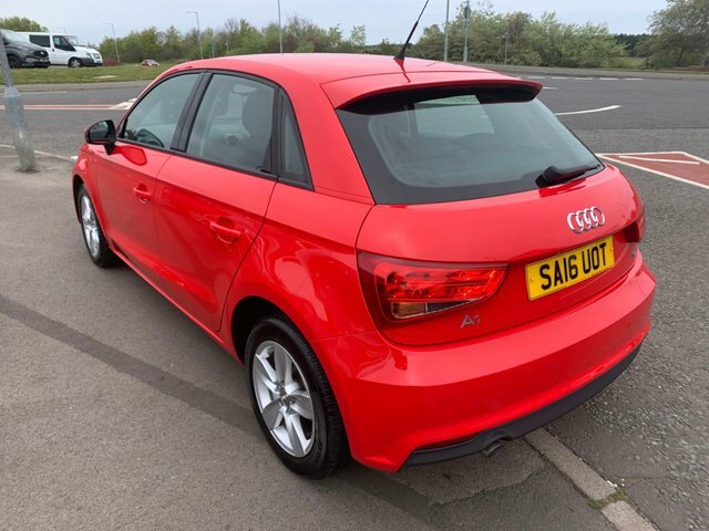 Audi A1 2016 1.6 Tdi Se Sportback Euro 6 SA16UOT Red #4