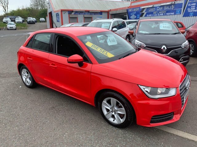 Audi A1 2016 1.6 Tdi Se Sportback Euro 6 Red