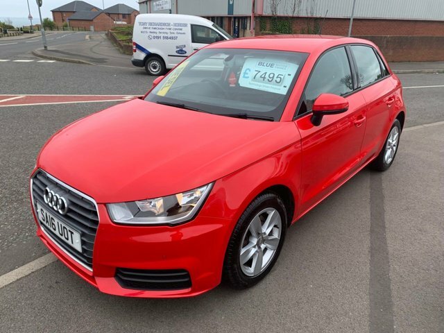 Audi A1 2016 1.6 Tdi Se Sportback Euro 6 SA16UOT Red #3