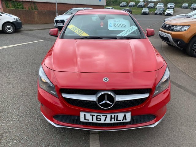 Mercedes-Benz CLA Class 2017 2.1 Cla220d Sport Coupe 7G-dct Eur LT67HLA Red #2