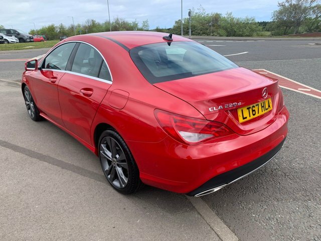 Mercedes-Benz CLA Class 2017 2.1 Cla220d Sport Coupe 7G-dct Eur LT67HLA Red #4