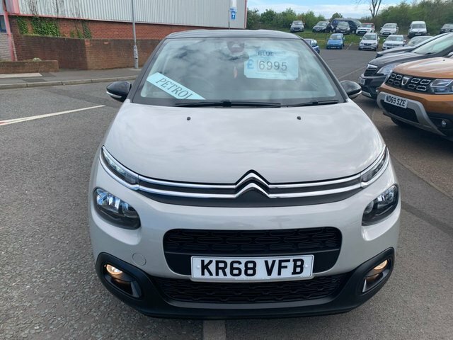 Citroen C3 2018 1.2 Puretech Flair Hatchback Manua KR68VFB Beige #2
