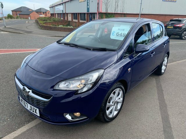 Vauxhall Corsa 2017 1.4I Ecotec Sri Hatchback E MT67JUX Blue #3