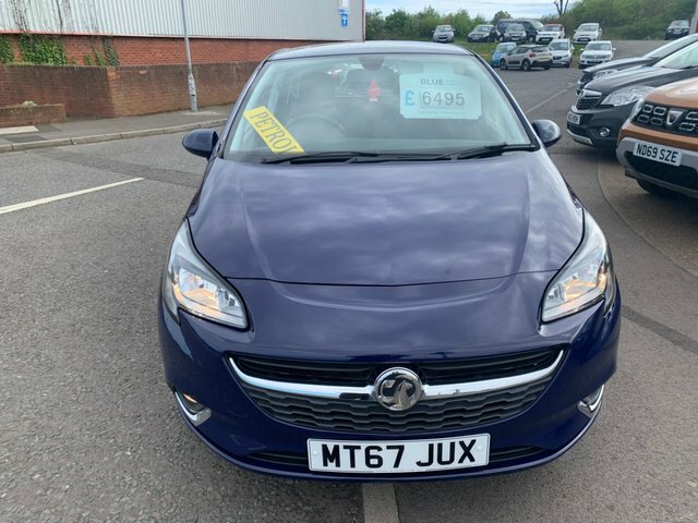 Vauxhall Corsa 2017 1.4I Ecotec Sri Hatchback E MT67JUX Blue #2