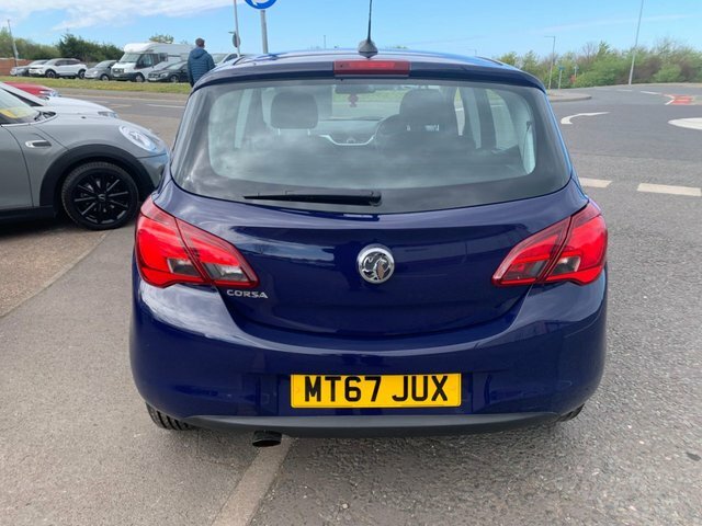 Vauxhall Corsa 2017 1.4I Ecotec Sri Hatchback E MT67JUX Blue #5
