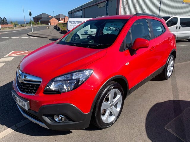 Vauxhall Mokka 2015 1.4I Turbo Tech Line Suv 2W ND15YHU Red #3