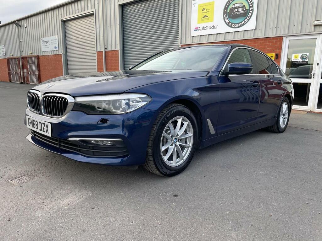 BMW 5 Series 3.0 530D Se Xdrive Euro 6 Ss GN68DZX Blue #2