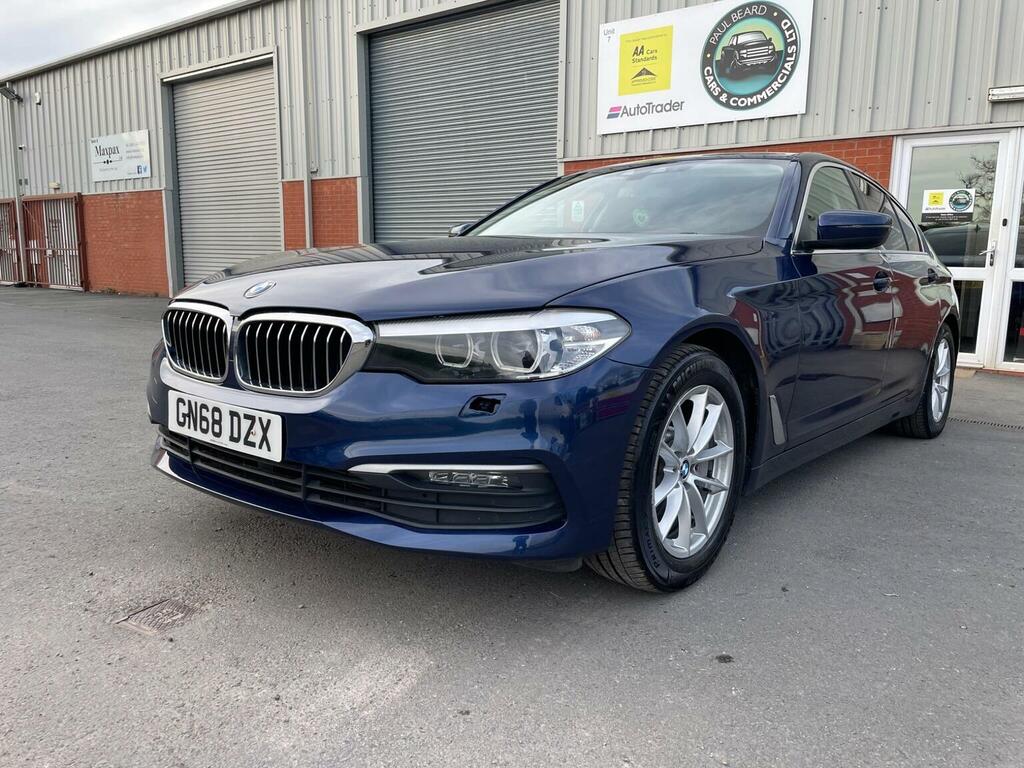 BMW 5 Series 3.0 530D Se Xdrive Euro 6 Ss GN68DZX Blue #4