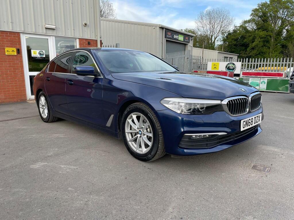 BMW 5 Series 3.0 530D Se Xdrive Euro 6 Ss GN68DZX Blue #5