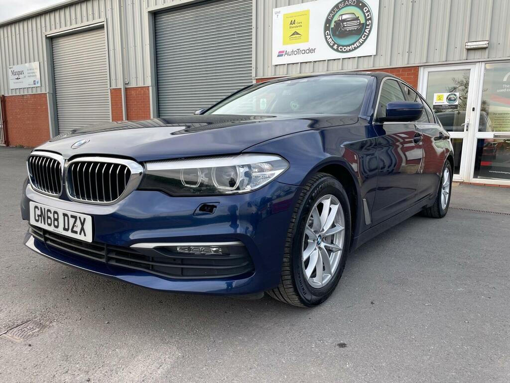 BMW 5 Series 3.0 530D Se Xdrive Euro 6 Ss GN68DZX Blue #3