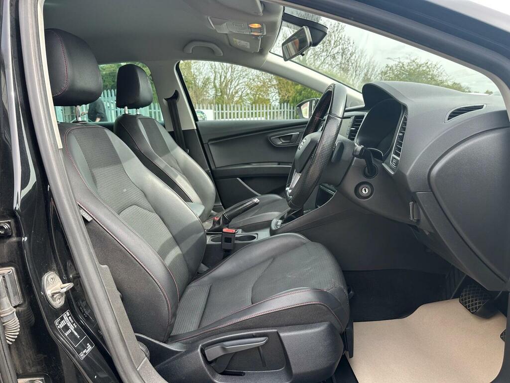 Seat Leon 2.0 Tdi Fr Sport Tourer Dsg Euro 6 Ss YS66XSP Black #3