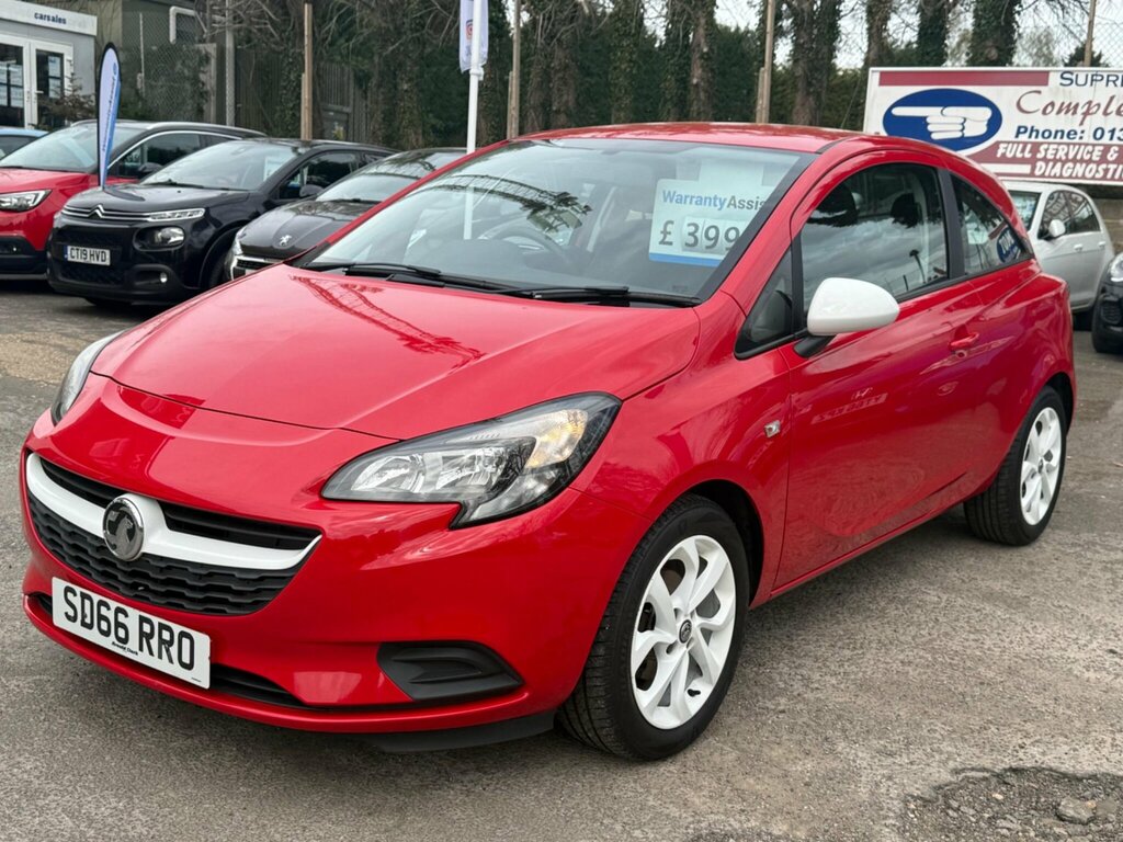 Vauxhall Corsa 1.4I Ecoflex Sting Euro 6 SD66RRO Red #3