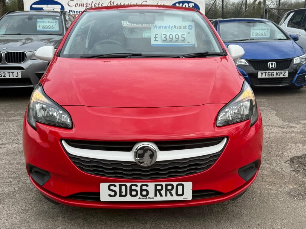 Vauxhall Corsa 1.4I Ecoflex Sting Euro 6 SD66RRO Red #2