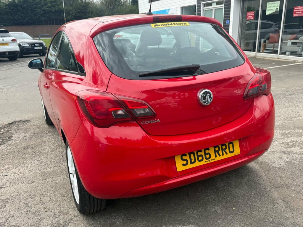 Vauxhall Corsa 1.4I Ecoflex Sting Euro 6 SD66RRO Red #6