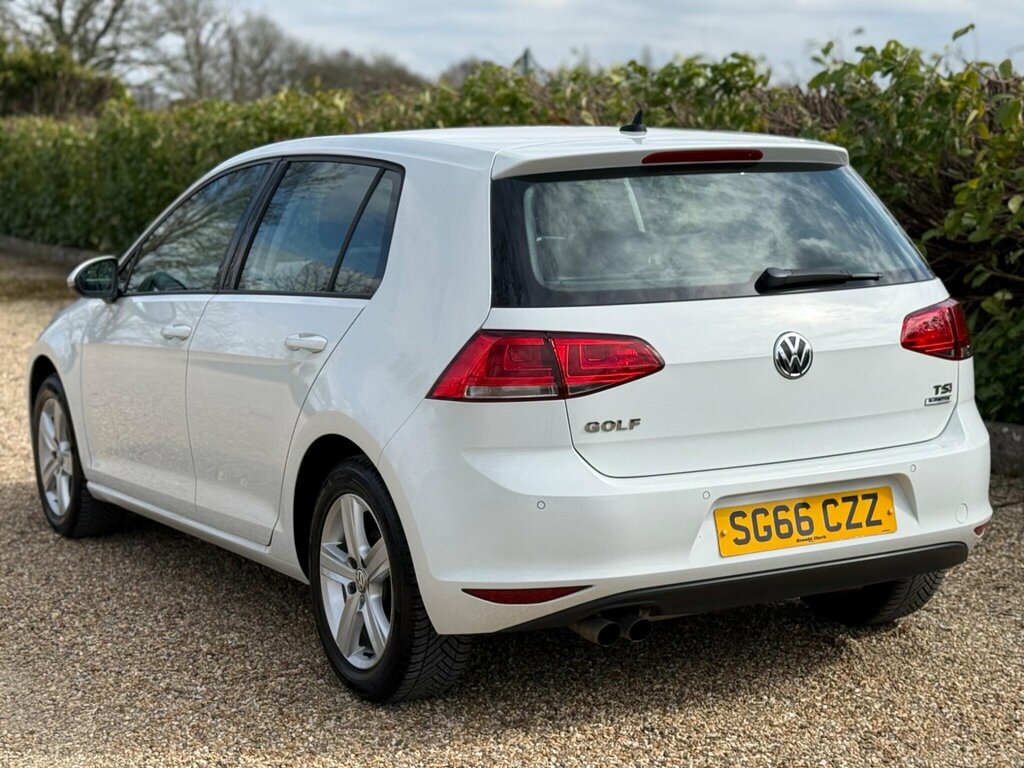 Volkswagen Golf 1.4 Tsi Bluemotion Tech Match Edition Euro 6 Ss SG66CZZ White #4