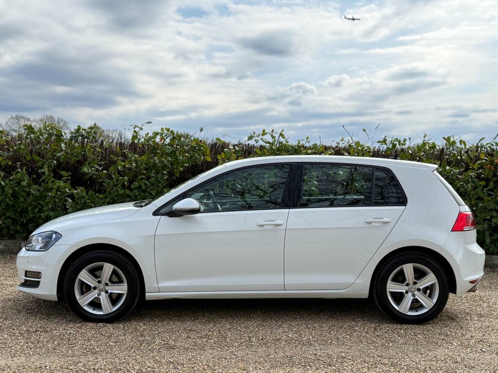 Volkswagen Golf 1.4 Tsi Bluemotion Tech Match Edition Euro 6 Ss SG66CZZ White #6