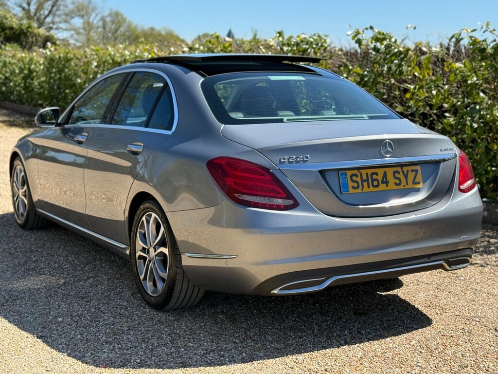 Mercedes-Benz C Class 2.1 C220 Bluetec Sport G-tronic Euro 6 Ss SH64SYZ Silver #4