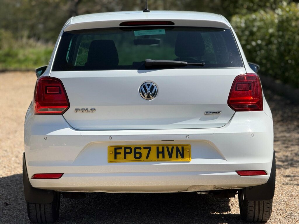 Volkswagen Polo 1.0 Match Edition Euro 6 Ss FP67HVN White #6