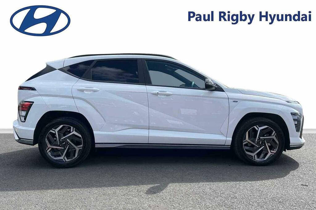 Hyundai Kona 1.6 Hybrid N-line Dct EF25LZC White #4