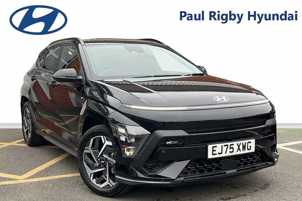 Hyundai Kona 1.6 Hybrid N Line Dct Black