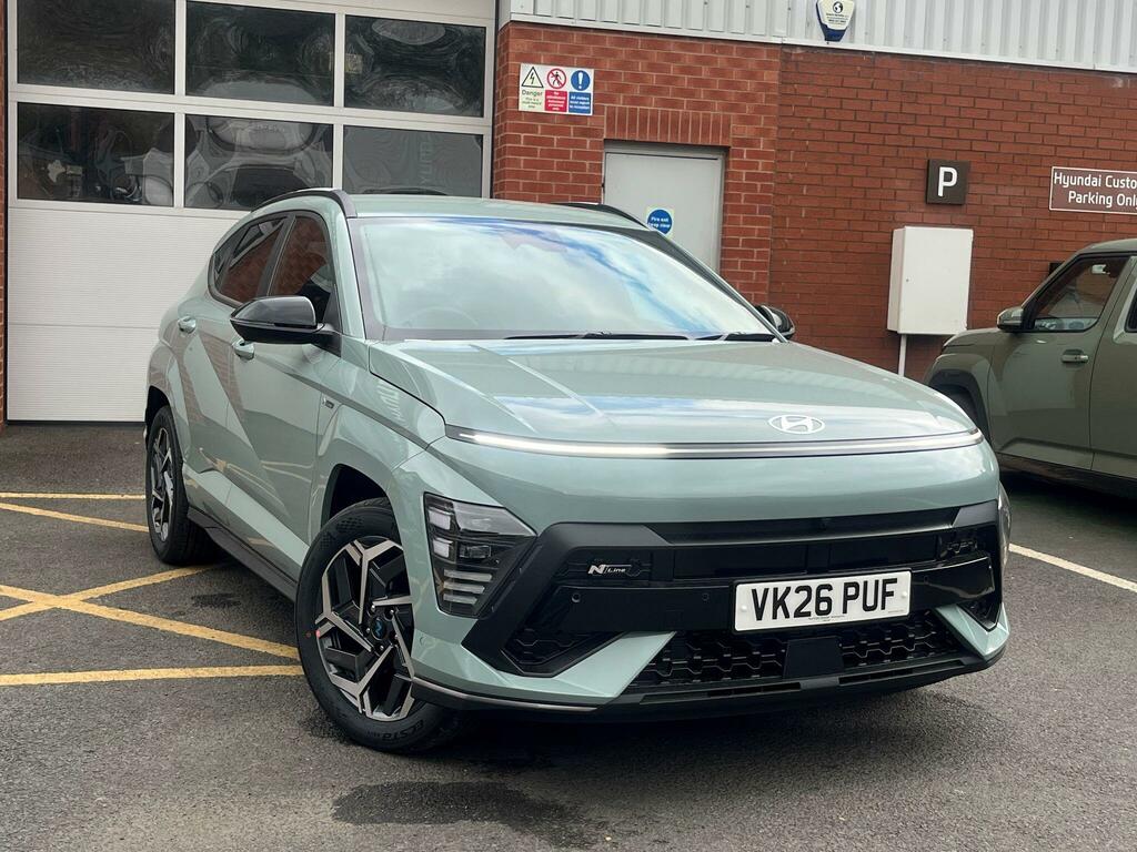 Hyundai Kona 1.6 Hybrid N Line S Dct Green
