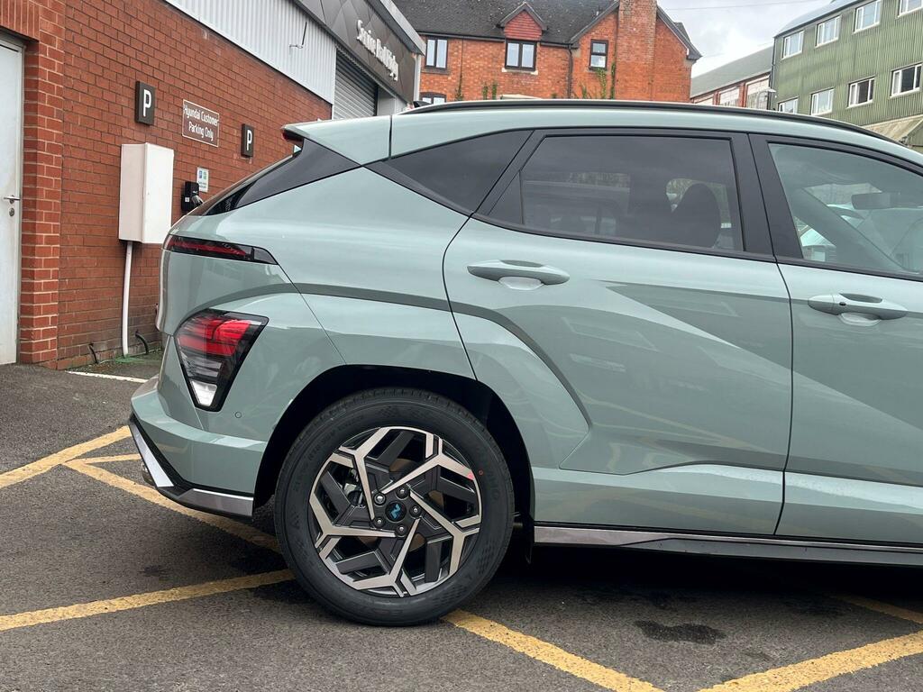 Hyundai Kona 1.6 Hybrid N Line S Dct VK26PUF Green #4