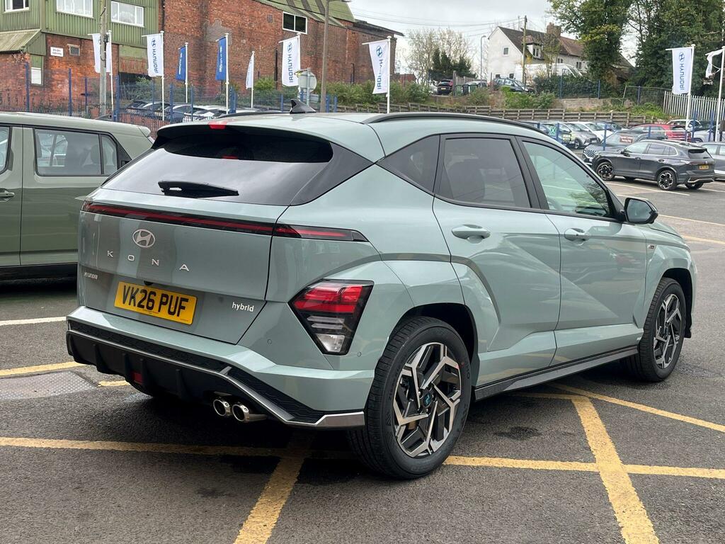 Hyundai Kona 1.6 Hybrid N Line S Dct VK26PUF Green #5