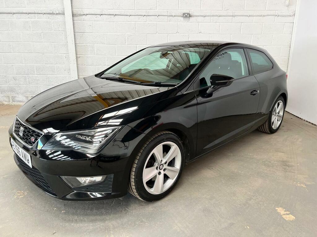 Seat Leon Hatchback 1.4 Ecotsi Fr Technology Sport Coupe Eur CY66AWU Black #3