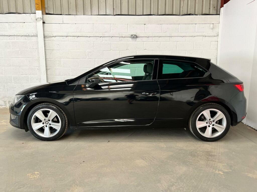 Seat Leon Hatchback 1.4 Ecotsi Fr Technology Sport Coupe Eur CY66AWU Black #5