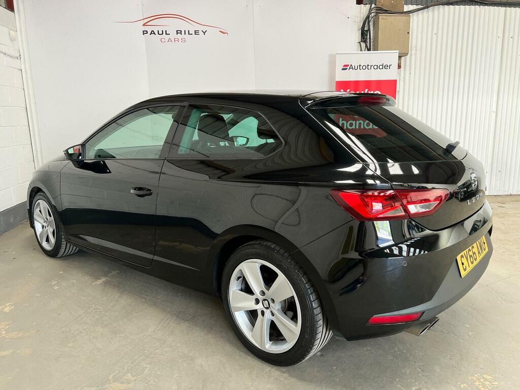 Seat Leon Hatchback 1.4 Ecotsi Fr Technology Sport Coupe Eur CY66AWU Black #6