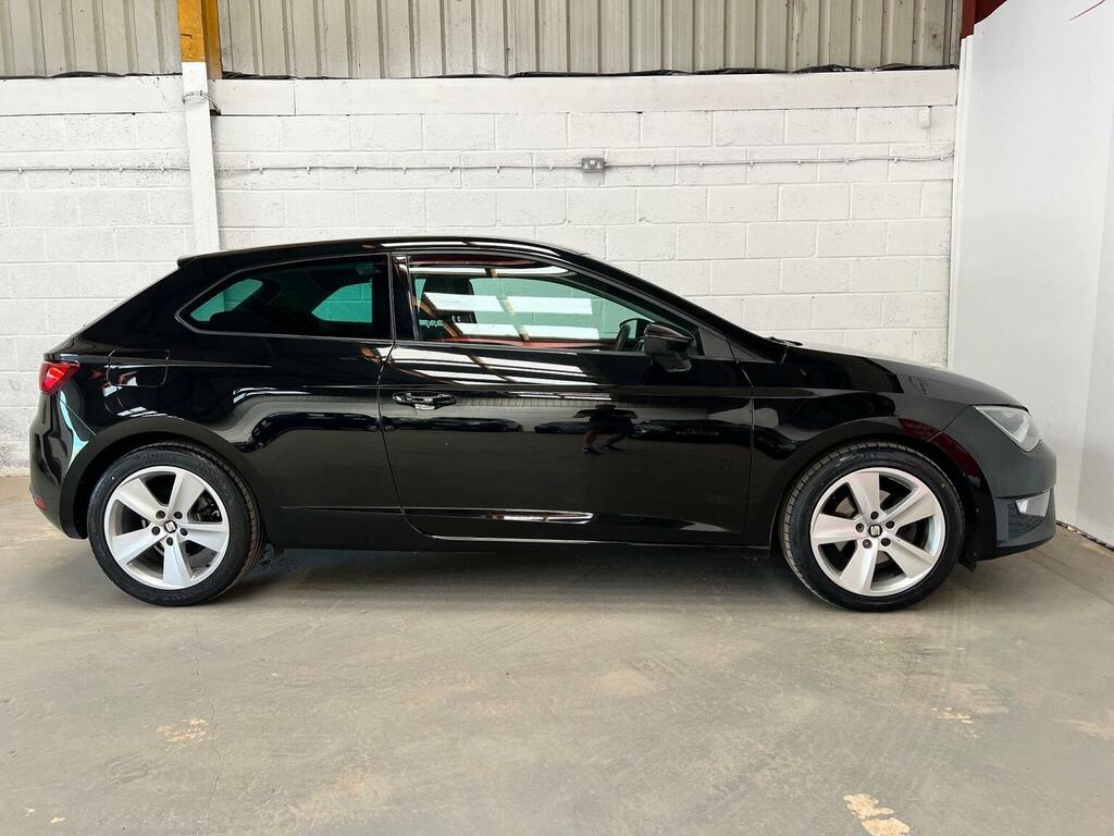 Seat Leon Hatchback 1.4 Ecotsi Fr Technology Sport Coupe Eur CY66AWU Black #4
