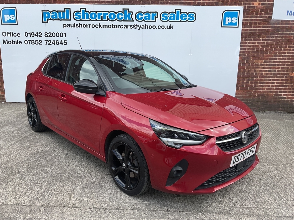Vauxhall Corsa Hatchback 1.2 Elite Nav Premium Red