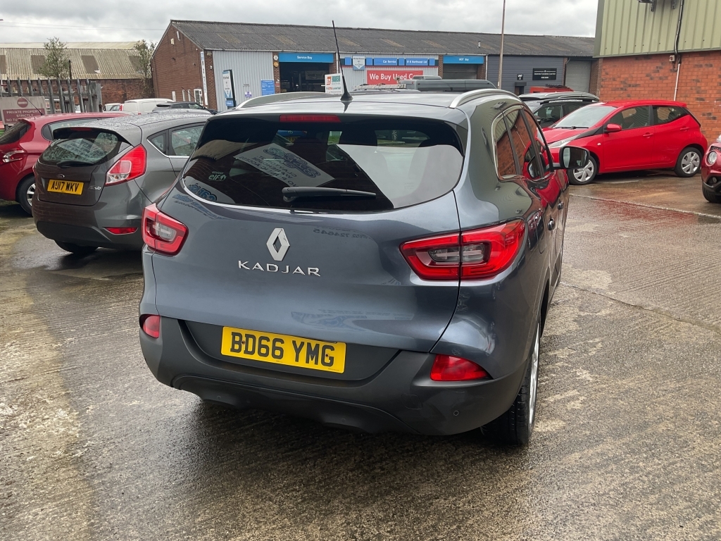 Renault Kadjar Hatchback 1.6 Dynamique S Nav Dci BD66YMG Grey #3
