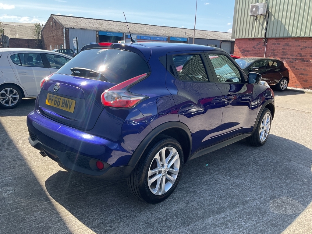 Nissan Juke Hatchback 1.5 N-connecta Dci PF66BNV Blue #5