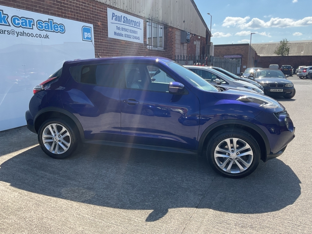 Nissan Juke Hatchback 1.5 N-connecta Dci PF66BNV Blue #6