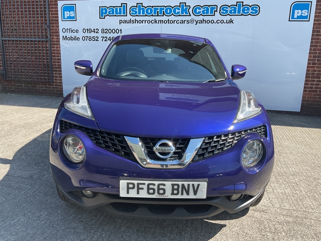 Nissan Juke Hatchback 1.5 N-connecta Dci PF66BNV Blue #2